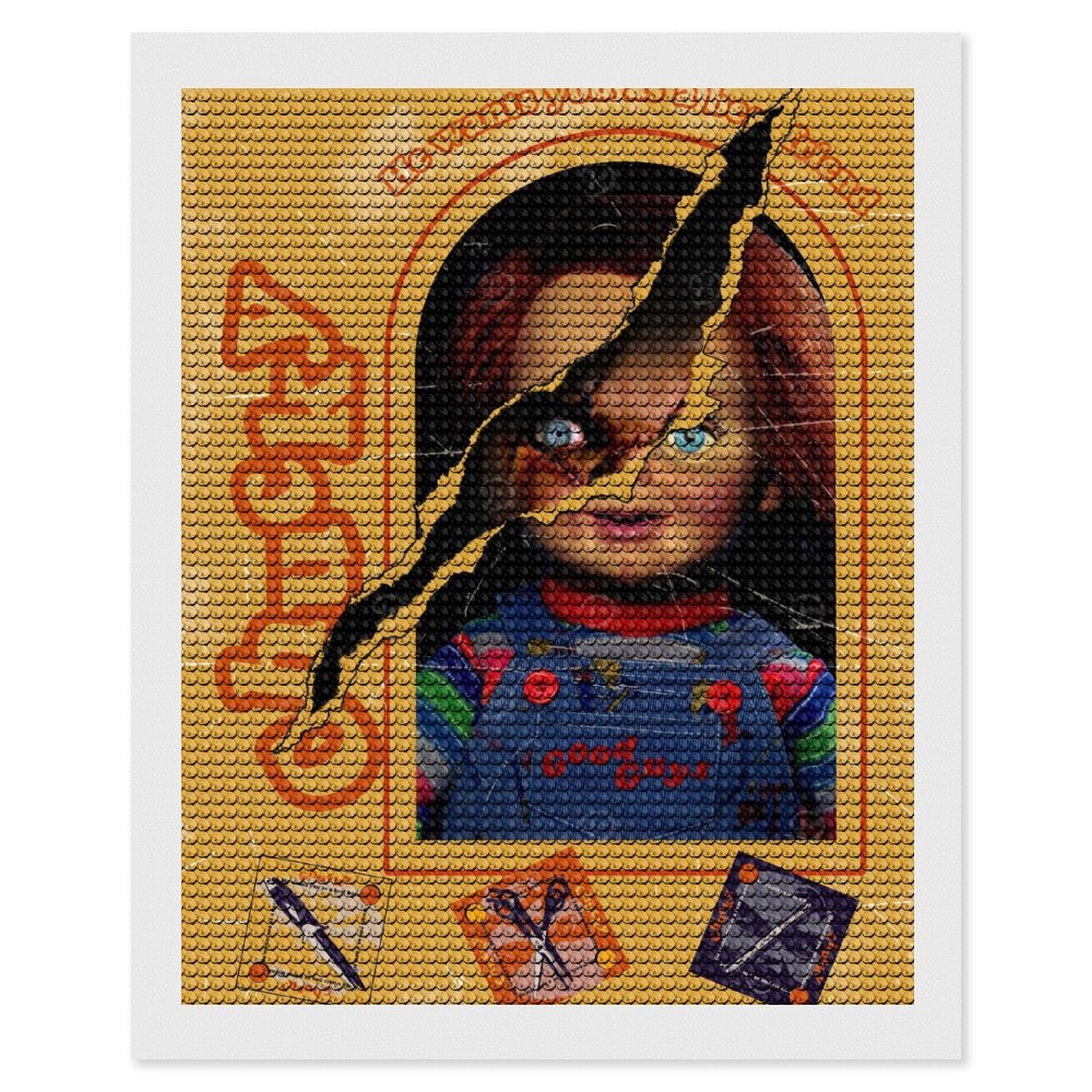 Amazon | ダイヤモンドアート チャッキー チャイルドプレイ ホラー映画